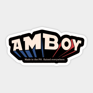 AMBOY MADE IN THE PHILIPPINES ORIGINAL Sticker